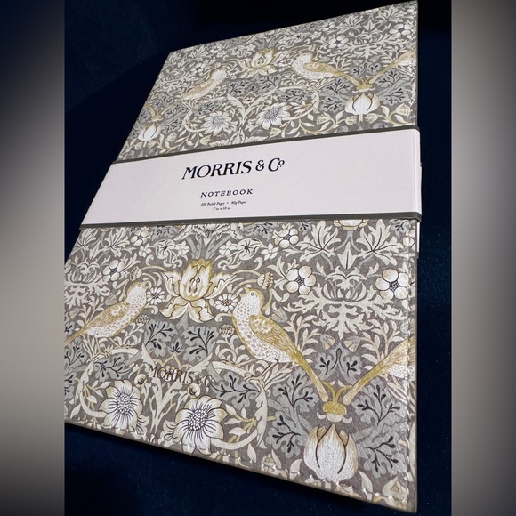 Morris & Co. Faux Leather Reusable Journal Cover & 200 lined page journal 7x10” - Picture 2 of 7